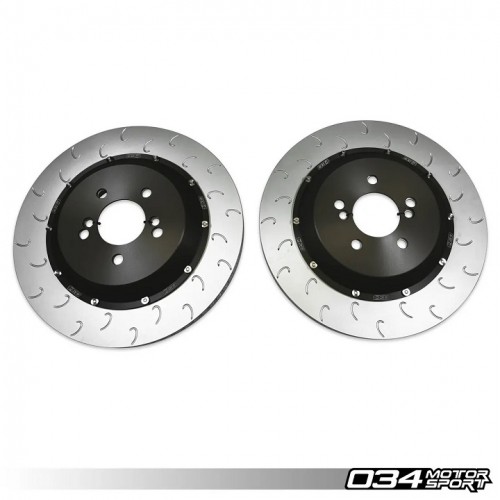 034 Motorsport 2-Piece Floating Rear Brake Rotor Upgrade Kit